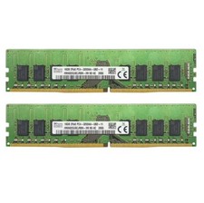 Hynix 32GB (2X16GB) DDR4 3200MHz PC4-25600 2RX8 UDIMM Memory Ram HMA82GU6CJR8N picture