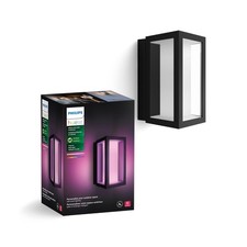 Philips Hue Impress Outdoor Wall Light (Hardwired), (6.1 x 9.4 in), 1 Pack, W... picture