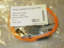 2 Meter MTRJ/ST Fiber Optic Cable with ST-IBM Coupler NEW picture