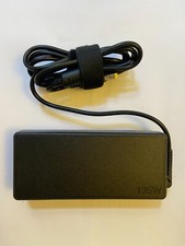 NEW Lenovo ThinkPad 135W AC Adapter Slim Tip Black and AC Power Cord picture