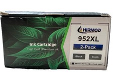 HIRMOD 952XL Compatible With HP Printer Black Ink Cartridge 2-Pack picture