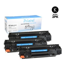 Printel Compatible Toner Cartridge Replacement for HP 85A (CE285A) Black 3 Pack picture
