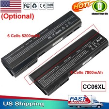 ✅6/9 Cells Battery CC06 for HP ProBook 6360b 6460b 6470b 6570b 8460p 8470p 8570p picture