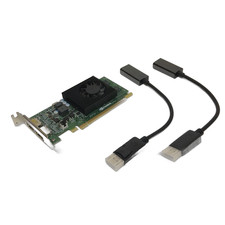 NVIDIA GeForce GT 730 2GB GDDR5 Graphics Card w/ 2x DP to HDMI Adapters picture