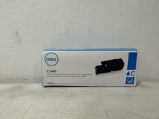 Dell DWGCP Cyan Toner Cartridge  - Opened Box Orange Pull Tab In Tact Never Used picture