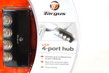 TARGUS 4 Port USB Hub PA055U Connect 4 USB 2.0 Devices - NEW picture