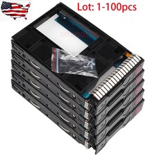 Lot 3.5 to 2.5 For HP G8 G9 Drive Caddy Adapter 651314-001 661914-001 HDD Tray picture