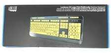 Adesso EASY TOUCH 132 Luminous Large Print Desktop Keyboard AKB-132UY picture