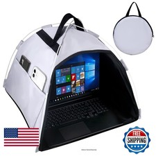 HoYiXi Universal Laptop Sun Shade And Privacy Foldable Shield Working Outdoor picture