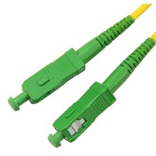 5M 15FT Singlemode Simplex Fiber Optic Cable 9/125 SC APC Patch Cable Patch Cord picture