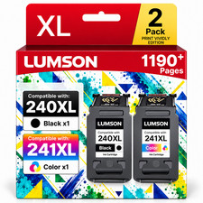 240XL 241XL Ink Cartridge Combo For PG-240XL CL-241XL PIXMA MG3620 MG3600 TS5120 picture
