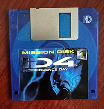 Vintage ID4 Independence Day Mission Disk #1 3.5” PC Floppy Disk Trendmasters picture