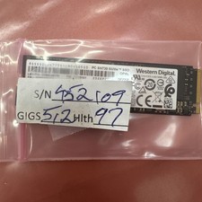 Western Digital PC SN720 512GB M.2 2280 NVMe Internal SSD OPAL, 97% Health picture