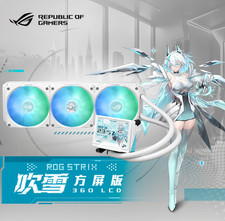 ASUS ROG Strix 360 LCD  Snow Martial  Generation All-in-One Liquid Cooler picture