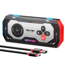 VENTION 7.1 Gaming DAC External USB Sound Card, 7.1 Virtual Surround Blaster picture