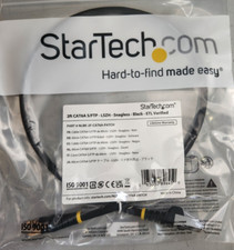 StarTech NLBK-2F-CAT6A  S/FTP 2 ft Ethernet Cable LSZH Snagless ETL Verified picture
