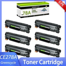 6 Pack CE278A 78A Compatible Toner Cartridge for HP P1566 P1606 P1606dn M1536dnf picture