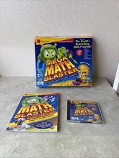 Mega Math Blaster 2-CD Set + Activity Book Windows 95 / Mac 1996 picture