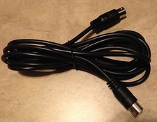 9' L Commodore 64 Serial Cable C64 Disk Drive & printer 1541 1571 NEW USA Seller picture
