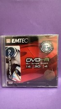 New Camcording EMTEC DVD-R 3 Pk. 8cm Single Sided 1.4GB 4x Blank Disc Jewel Case picture