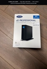 LaCie d2 Professional 8TB USB-C Desktop External Hard Drive NEW picture