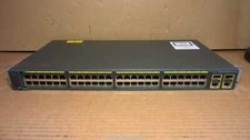 Cisco WS-C2960-48TC-L V01 Catalyst 48-Port 10/100 & 2 T/SFP Switch + RACK EARS picture