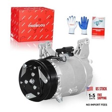 A/C Compressor with Clutch Compatible with Mini Cooper 2002-2006 L4 1.6L, picture
