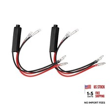 ESUPPORT 2 x Universal 12V Motorcycle Turn Signal LED Load Resistor Flash 2Pcs picture