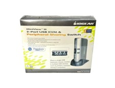Iogear MiniView III 2-Port USB KVM Peripheral Sharing Switch GCS1712 NEW Sealed picture