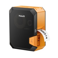Makeid P31S Industrial Label Maker, Portable Bluetooth Printer with 0.75
