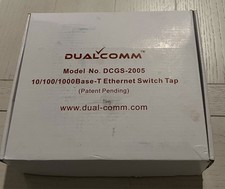 Dualcomm DCGS-2005 5-Port 10/100/1000Base-T Gigabit Ethernet Switch Tap picture