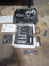 MSI X99A SLI Krait Edition ATX Motherboard LGA 2011-3 Intel X99 DDR4 picture