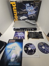 Creative Sound Blaster X-Fi Elite Pro SB0550 PCI Sound Card w/ Console picture