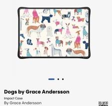 Casetify Dogs by Grace Andersson MacBook Air M1/ Intel 13' Impact Case picture