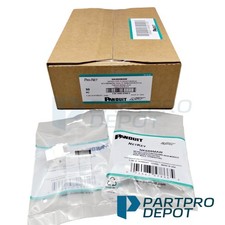 50PCS New For Panduit NK688MAW NetKey Cat 6 Keystone Punchdown Jack Module White picture