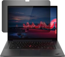 4Vu Privacy Screen for 16” Lenovo ThinkPad P1 Gen 4, Landscape with Flip Attachm picture