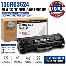 106R03624 Black Toner 15K For Xerox Phaser 3330 WorkCentre 3335 3345 picture