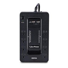 CyberPower 650VA 8-Outlet UPS Battery Backup with USB picture