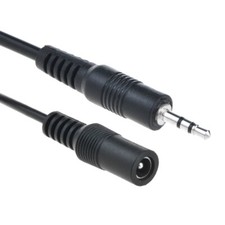 5.5mm X 2.1mm Female to 2.5mm Stereo DC Plug adapter Connectors Cable Cord picture