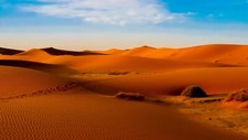 Landscape desert nature dunes sand sahara morocco Custom Gaming Mat Desk picture