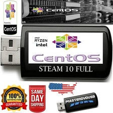 CentOS Stream 10 Bootable USB Live/Installer – Premium Metal USB  FAST SHIPPING picture