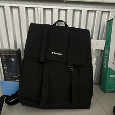 TORIMA Black Padded Laptop Backpack 16in Solid Polyester TORIMA KZ-7001 picture