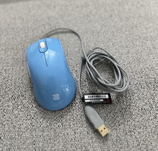 RARE Zowie Divina Blue esports mouse Discontinued FK1 +-B  CLEANED & PC TESTED picture