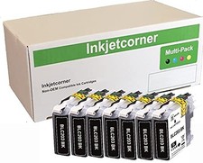 Inkjetcorner Compatible Ink Cartridges Replacement For Lc203 Xl Lc203b picture