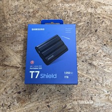 Samsung T7 Shield 2TB Portable SSD USB 3.2 Gen 2 Rugged IP65 Black - Brand New  picture