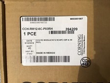 CORNING CCH-RM12-6C-P03RH Panel, pigtailed, SC connectors picture