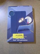 Body Glove Protective Tablet Folio for iPad (A16) & 10th Gen, Blue, Hard Shell picture