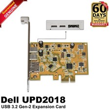 Dell UPD2018 USB 3.1 Gen2 Type-C DisplayPort FH PCIe Expansion Card TX5M0 picture