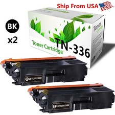 2-PACK TN-336 TN336 Toner Cartridge Fit For MFC-L8850CDW HL-8350CDWT Printer picture