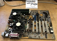 ASUS CUV4X-D Rev 1.03 Dual Socket 370 ATX Motherboard Pentium III 1.0GHz 256MB picture
